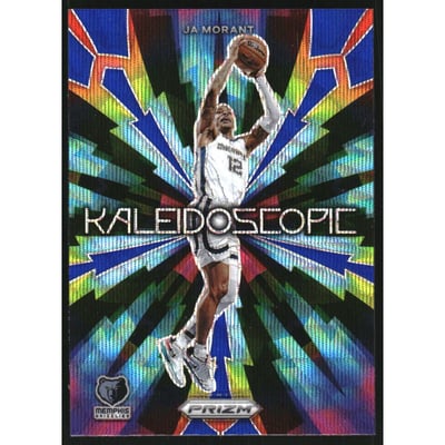 2023-24 Panini Prizm Kaleidoscopic Prizms Blue Wave #5 Ja Morant