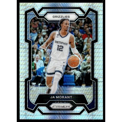 2023-24 Panini Prizm Prizms Hyper #96 Ja Morant