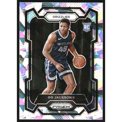 2023-24 Panini Prizm Prizms Ice #179 GG Jackson II