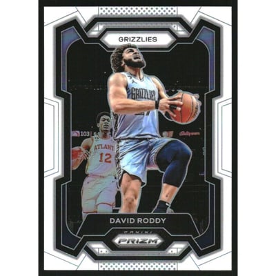 2023-24 Panini Prizm Prizms White #267 David Roddy