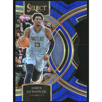 2023-24 Select Prizms Blue Die-Cut #171 Jaren Jackson Jr.