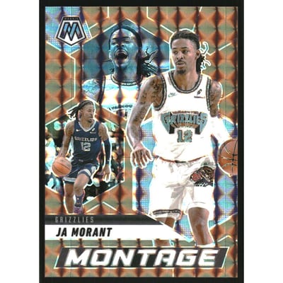 2024-25 Panini Mosaic Montage Mosaic Bronze #7 Ja Morant
