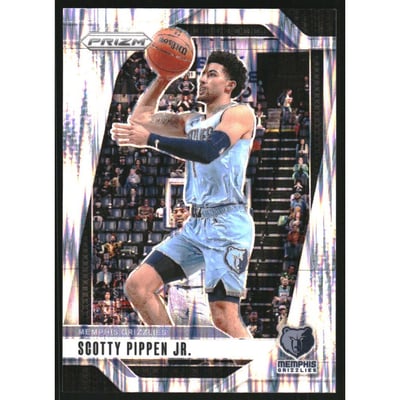 2024-25 Panini Prizm Prizms Skewed #95 Scotty Pippen Jr.