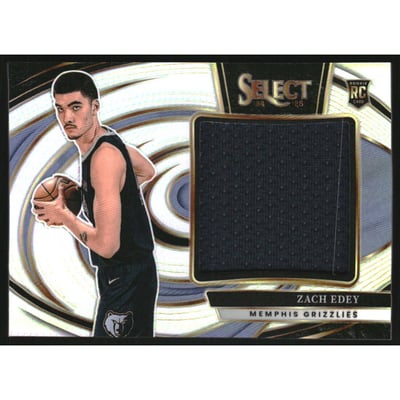 2024-25 Select Jumbo Rookie Swatches #11 Zach Edey