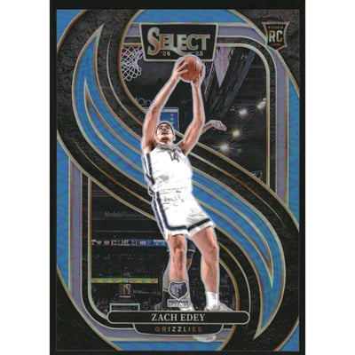 2024-25 Select Light Blue Prizms #192 Zach Edey