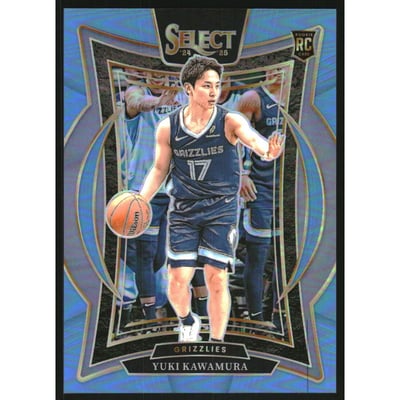 2024-25 Select Light Blue Prizms #76 Yuki Kawamura