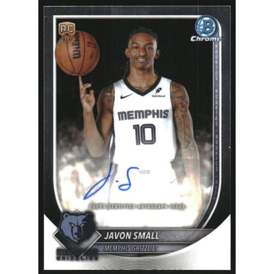 2025-26 Bowman Chrome Autographs #BCAJS Javon Small