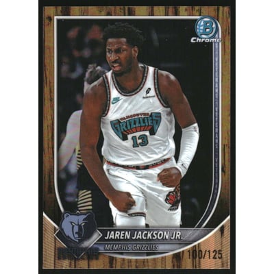 2025-26 Bowman Chrome Floorboard Refractors #BCV137 Jaren Jackson Jr.