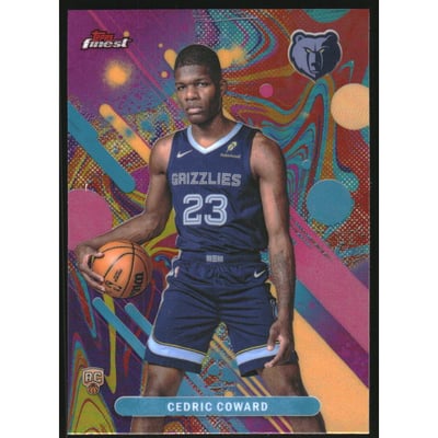 2025-26 Finest Oil Spill Refractors #11 Cedric Coward C
