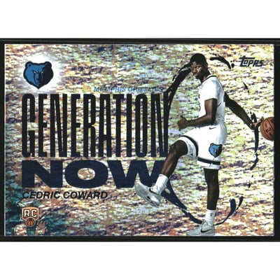 2025-26 Topps Generation Now Holo Foil #GN11 Cedric Coward