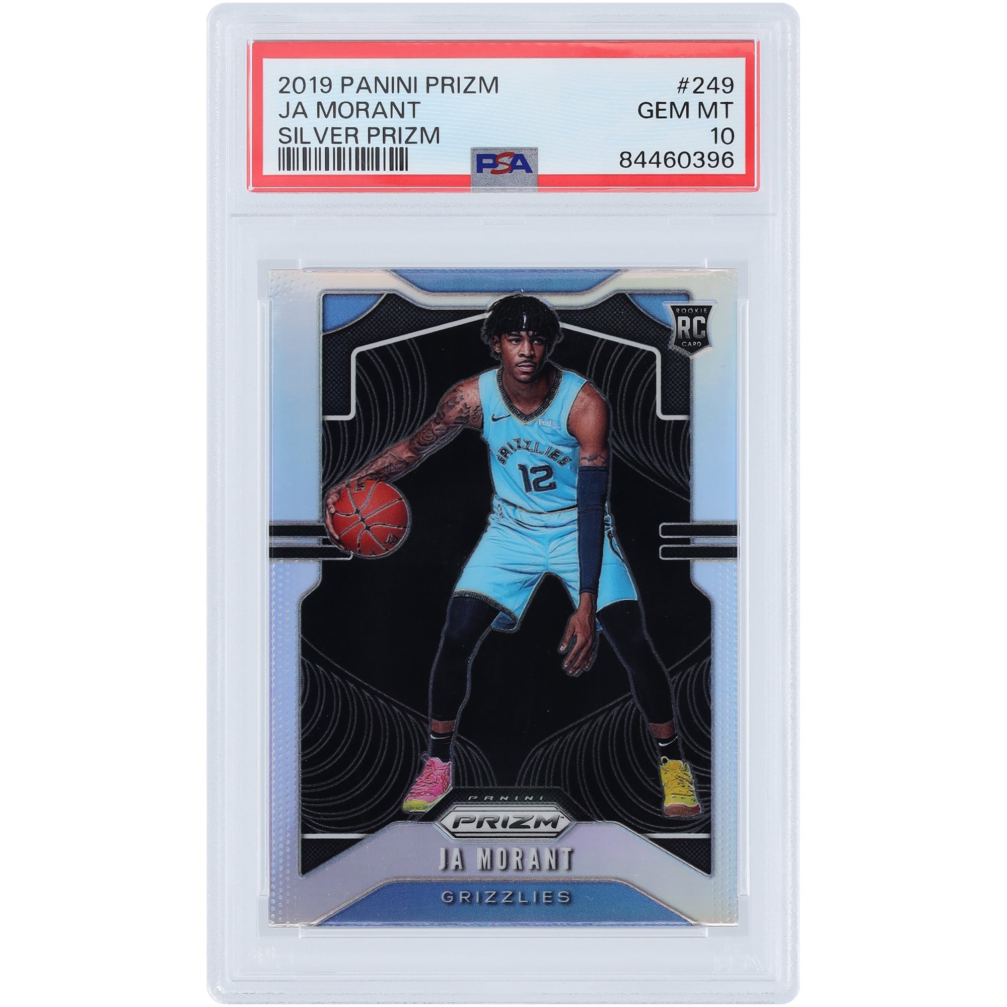 Ja Morant Memphis Grizzlies 2019-20 Panini Prizm Silver Prizm #249 