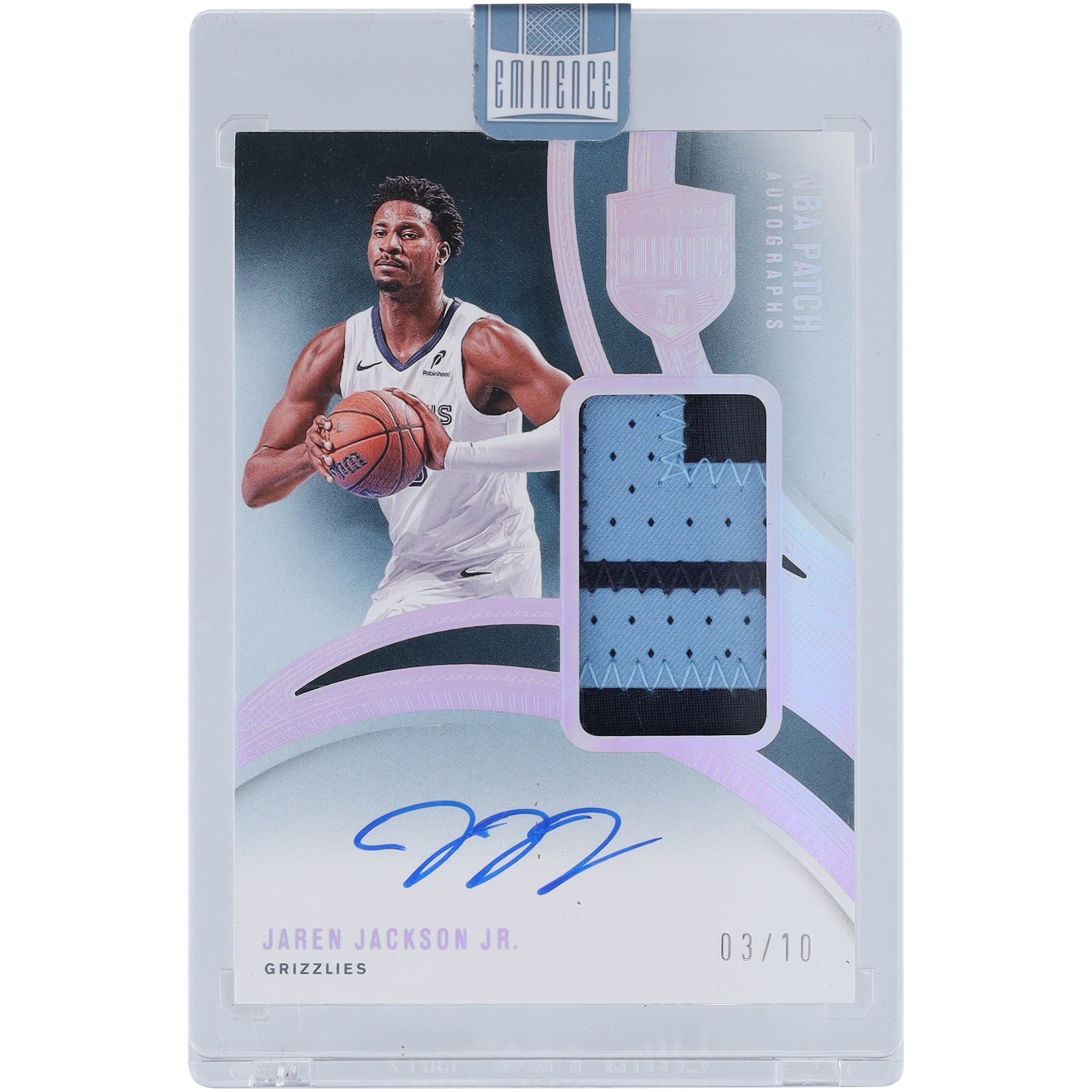 Jaren Jackson Jr. Memphis Grizzlies Autographed 2024-25 Panini 