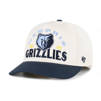 Memphis Grizzlies '47 Arcitext Hitch Adjustable Hat - Natural