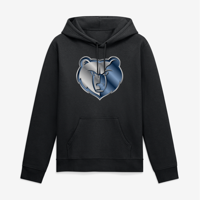 Memphis Grizzlies Big & Tall Forged Mascot Hoodie - Black