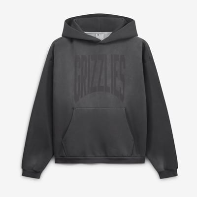 Memphis Grizzlies Nike 2026/27 Standard Issue Travel Washed Fleece Pullover Hoodie - Charcoal