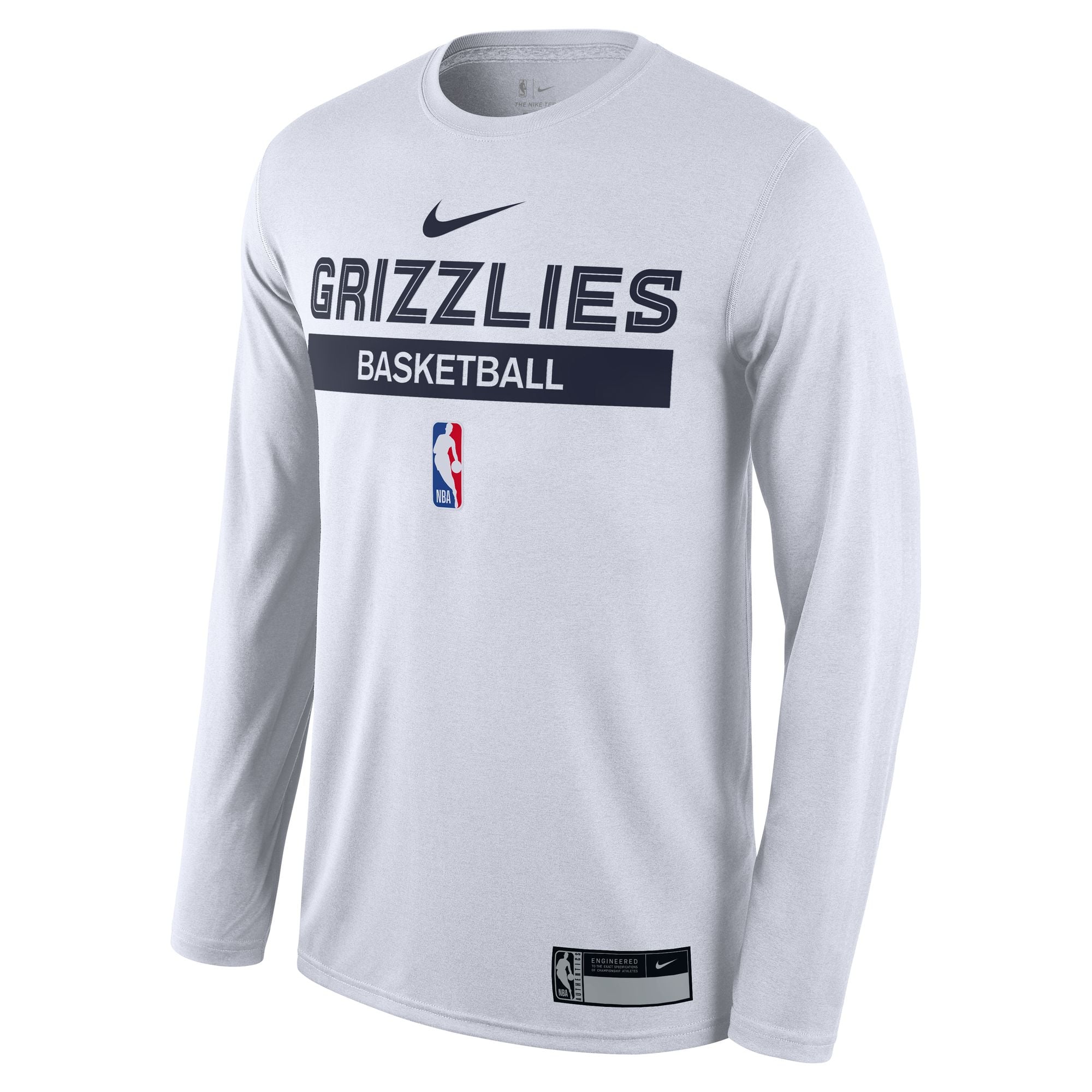 Men's Memphis Grizzlies Nike White 2022/23 Legend On-Court