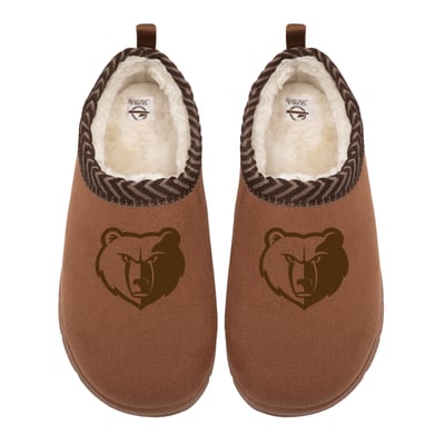 Memphis Grizzlies ISlide Unisex Tonal Logo Mission Slippers - Tan
