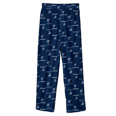 Memphis Grizzlies Outerstuff Youth Printed Pajama Pants - Navy