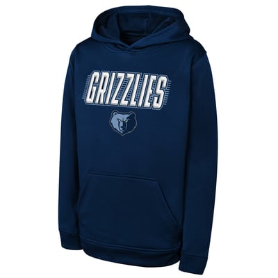 Memphis Grizzlies Outerstuff Youth Sack Party Performance Hoodie - Navy
