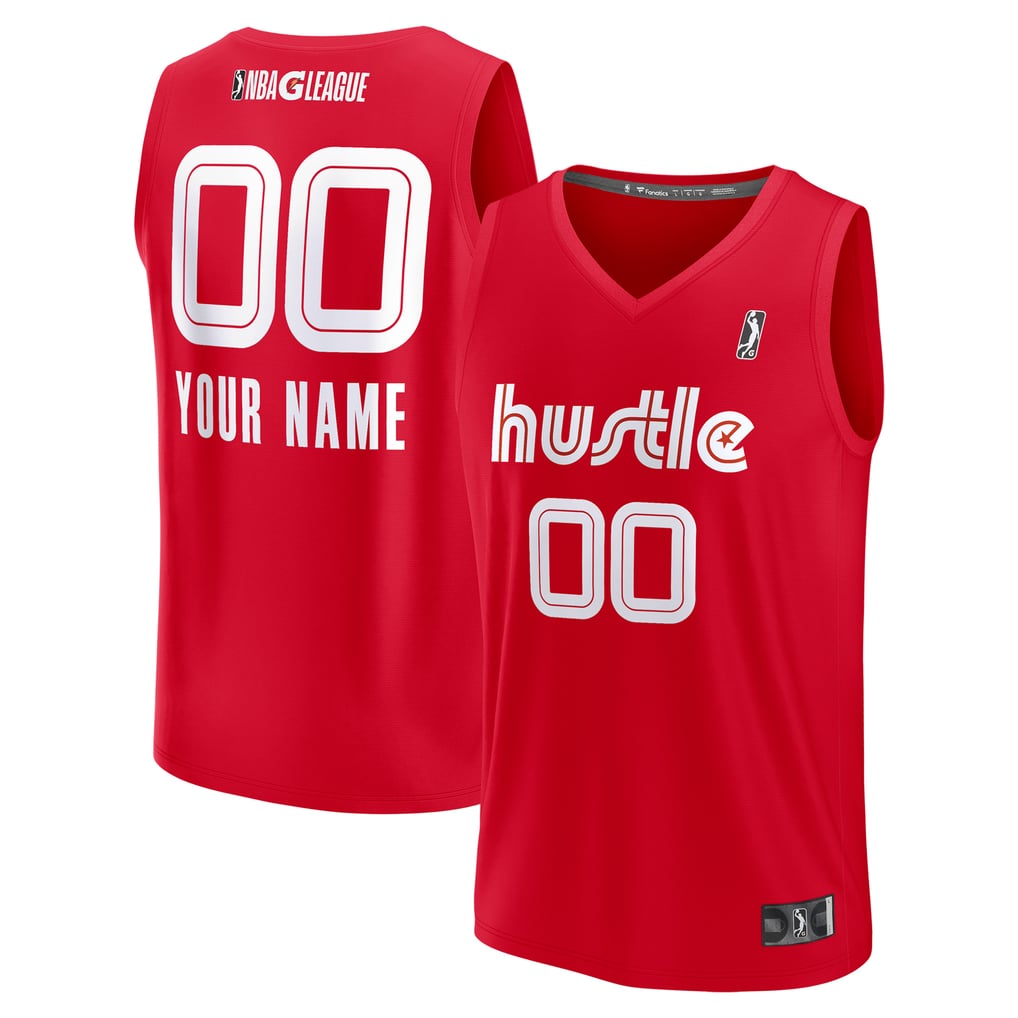 Memphis Hustle Fanatics Replica Custom Jersey - Red
