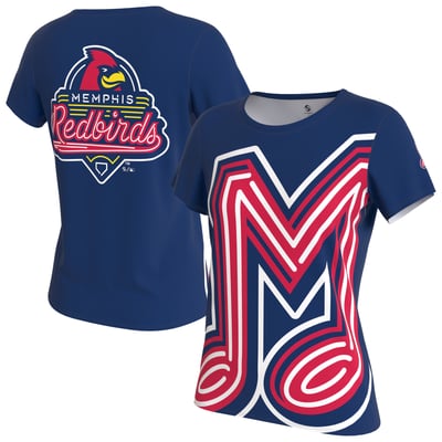 Memphis Redbirds ProSphere Women's T-Shirt - Navy