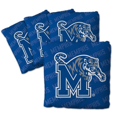 Memphis Tigers Fanpoint Four-Piece Cornhole Bag Set