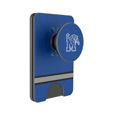 Memphis Tigers Keyscaper Stripe PopSockets Magnetic Wallet