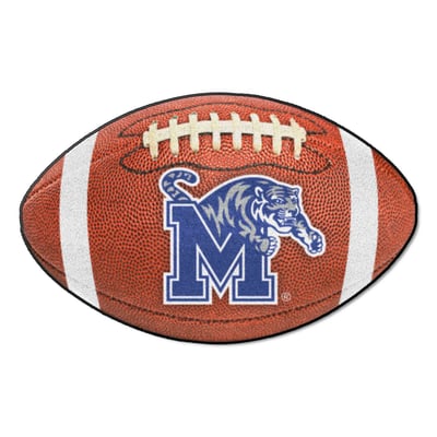 Memphis Tigers Logo Brands 22" x 29.5" Football Mat