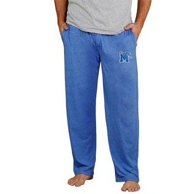 Memphis Tigers Concepts Sport Quest Knit Pants - Royal