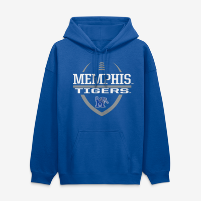 Memphis Tigers Football Fan Hoodie - Royal