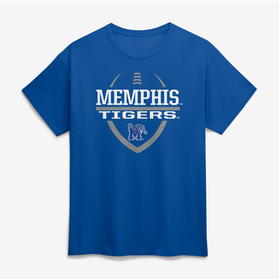 Memphis Tigers Football Fan T-Shirt - Royal