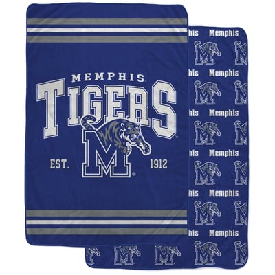 Memphis Tigers Pegasus Legacy Arch Double-Sided 60" x 80" Blanket