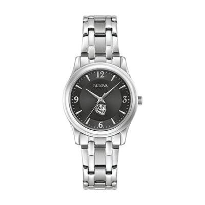 Memphis Tigers Bulova Women's Stainless Steel Corporate Collection Watch - Black
