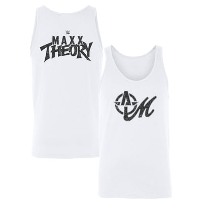 Austin Theory & Maxxine Dupri 500 Level Logo Tank Top - White