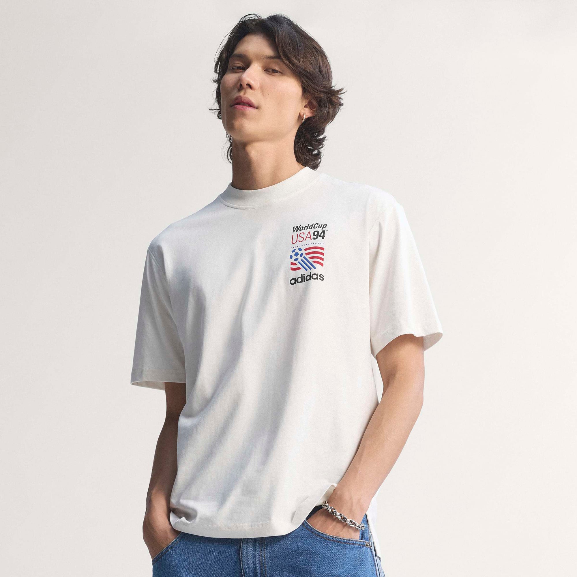USMNT adidas 1994 World Cup Graphic T-Shirt - White