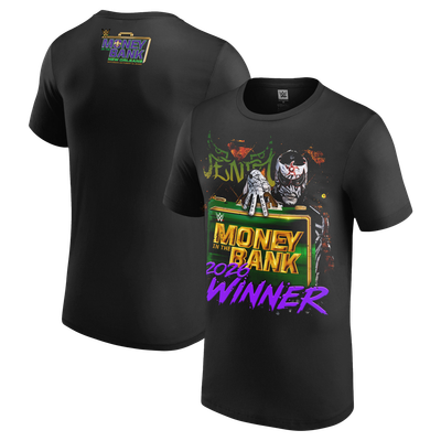 Penta WWE Money In The Bank 2026 Men's Match Winner T-Shirt - Black
