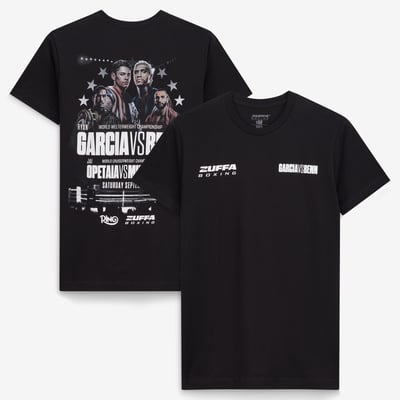 Zuffa Boxing Ryan Garcia vs. Conor Benn Welterweight Championship T-Shirt - Black