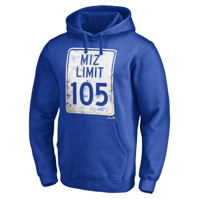 Jacob Misiorowski BreakingT Miz Limit Premium Fleece Hoodie - Royal