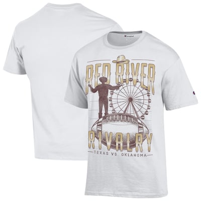 Champion 2026 Red River Rivalry Ferris Wheel T-Shirt - White