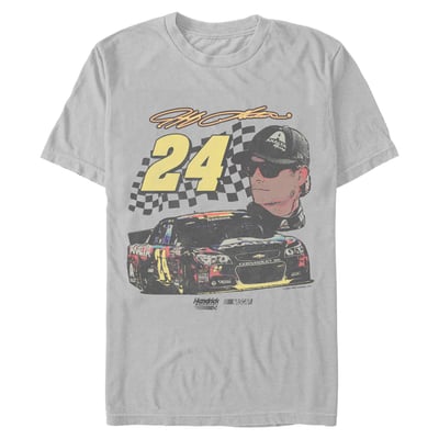 Hendrick Motorsports Mad Engine Heroic Jeff Gordon T-Shirt - Gray