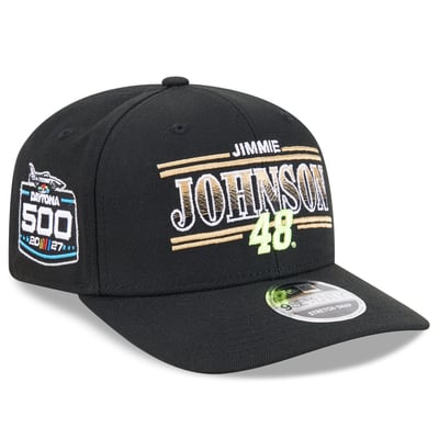  Legacy Motor Club New Era Jimmie Johnson 9SEVENTY Legacy Motor Club Adjustable Hat - Black