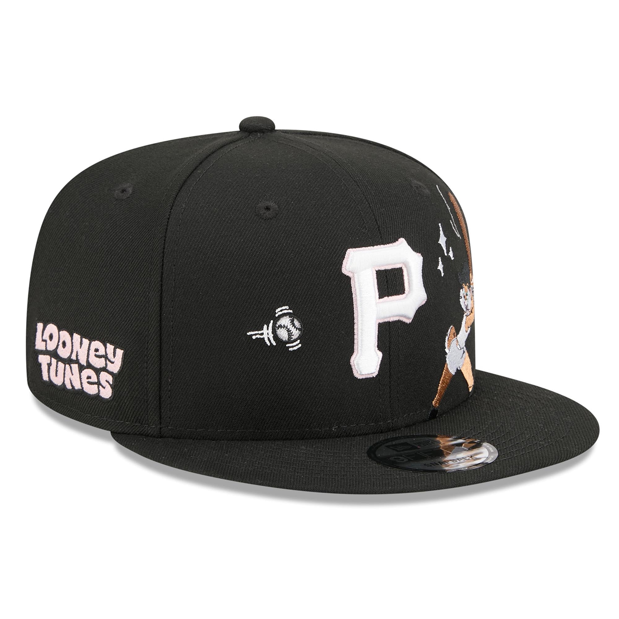 Lola Cap in Black Lola Hats Snap Cap Black/Grey main image 2