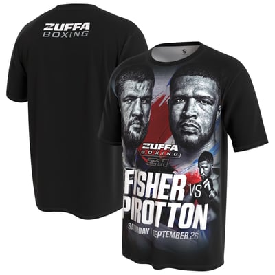 ProSphere Johnny Fisher vs. Michael Pirotton T-Shirt - Black