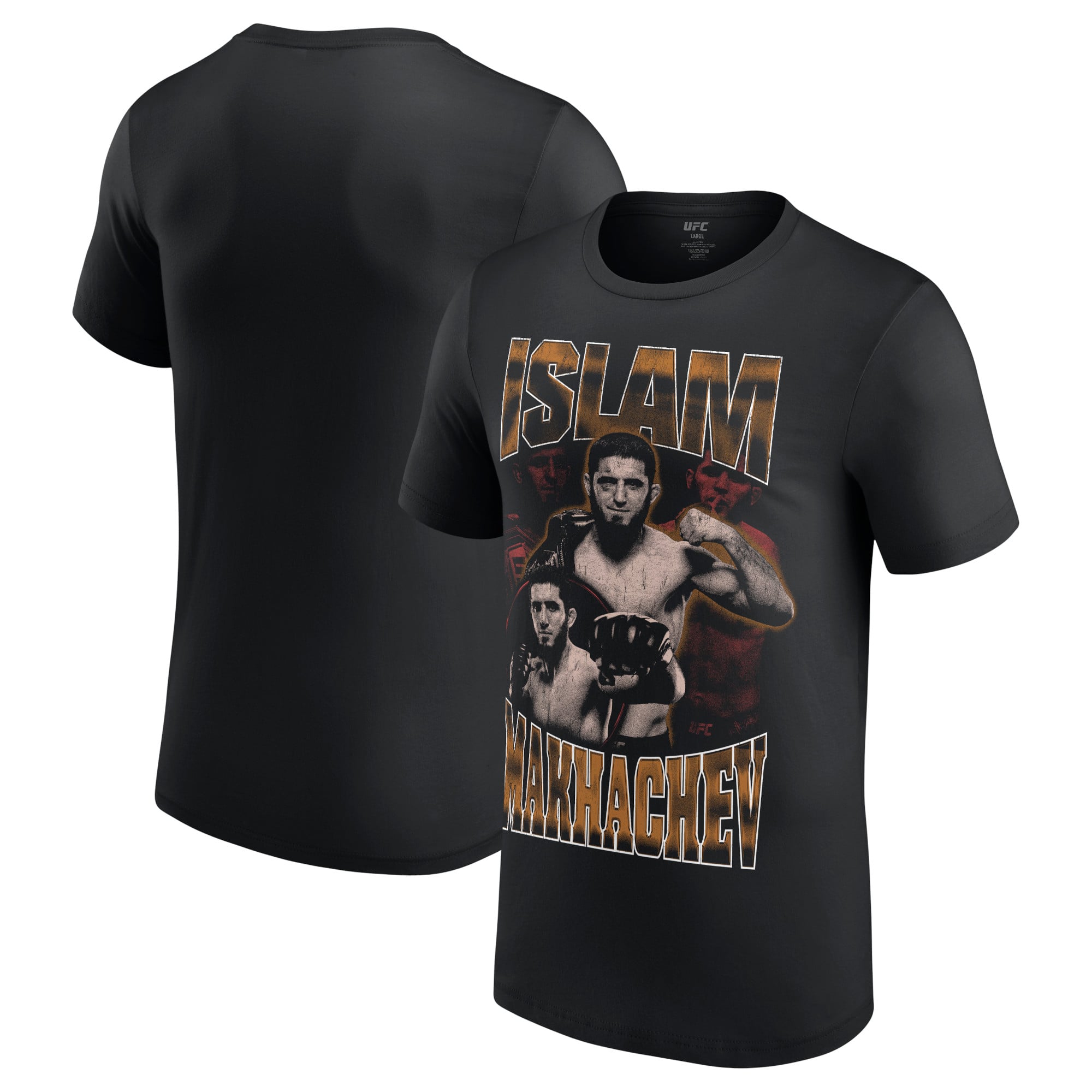 Islam Makhachev UFC Quasar T-Shirt - Black