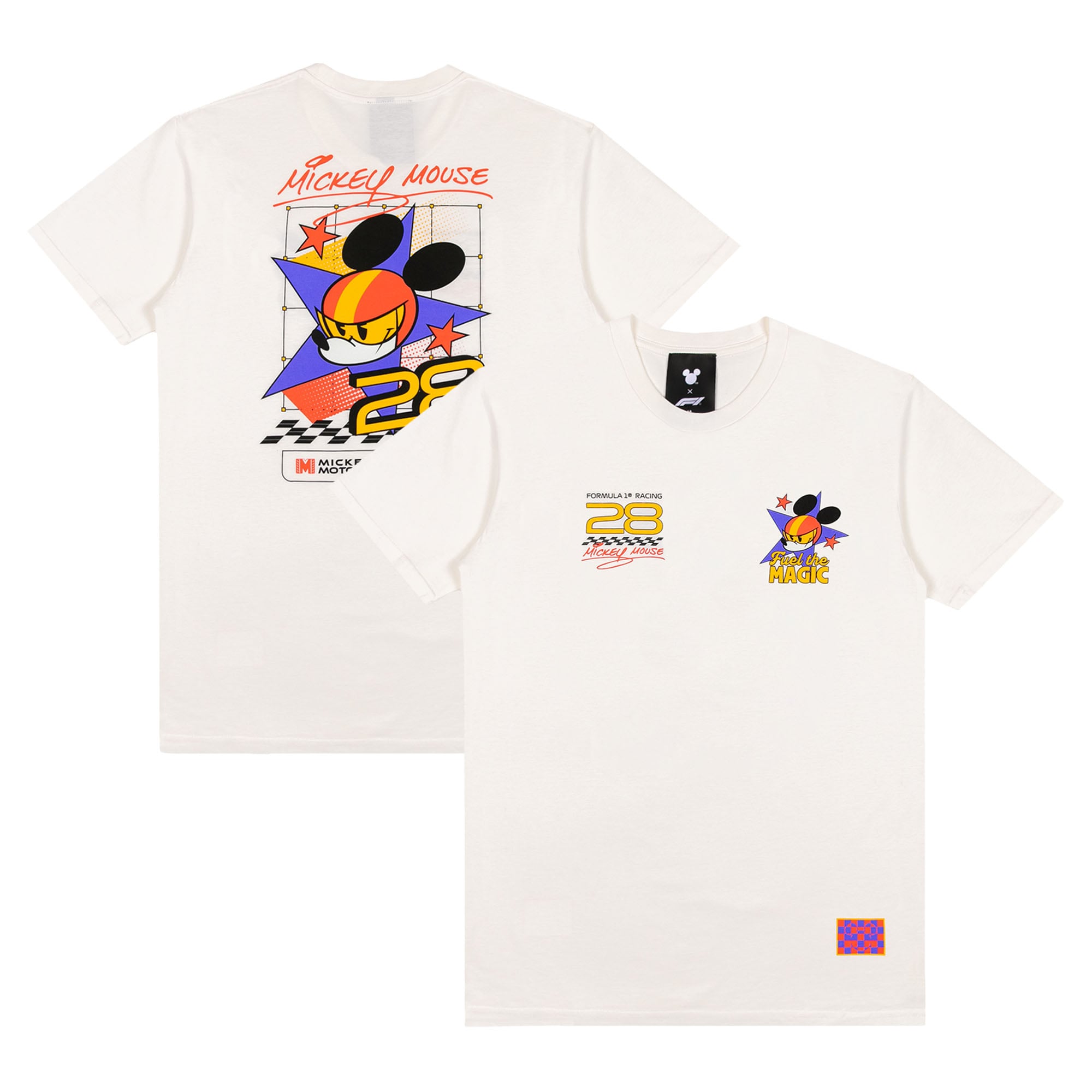 Formula 1 x Disney Mickey Racer T-Shirt - White