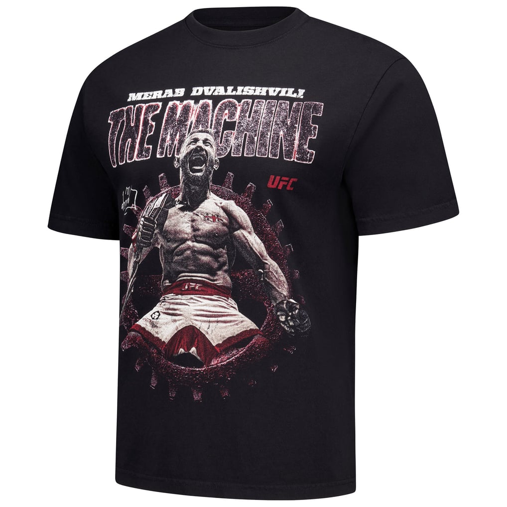  Merab Dvalishvili UFC The Machine T-Shirt - Black