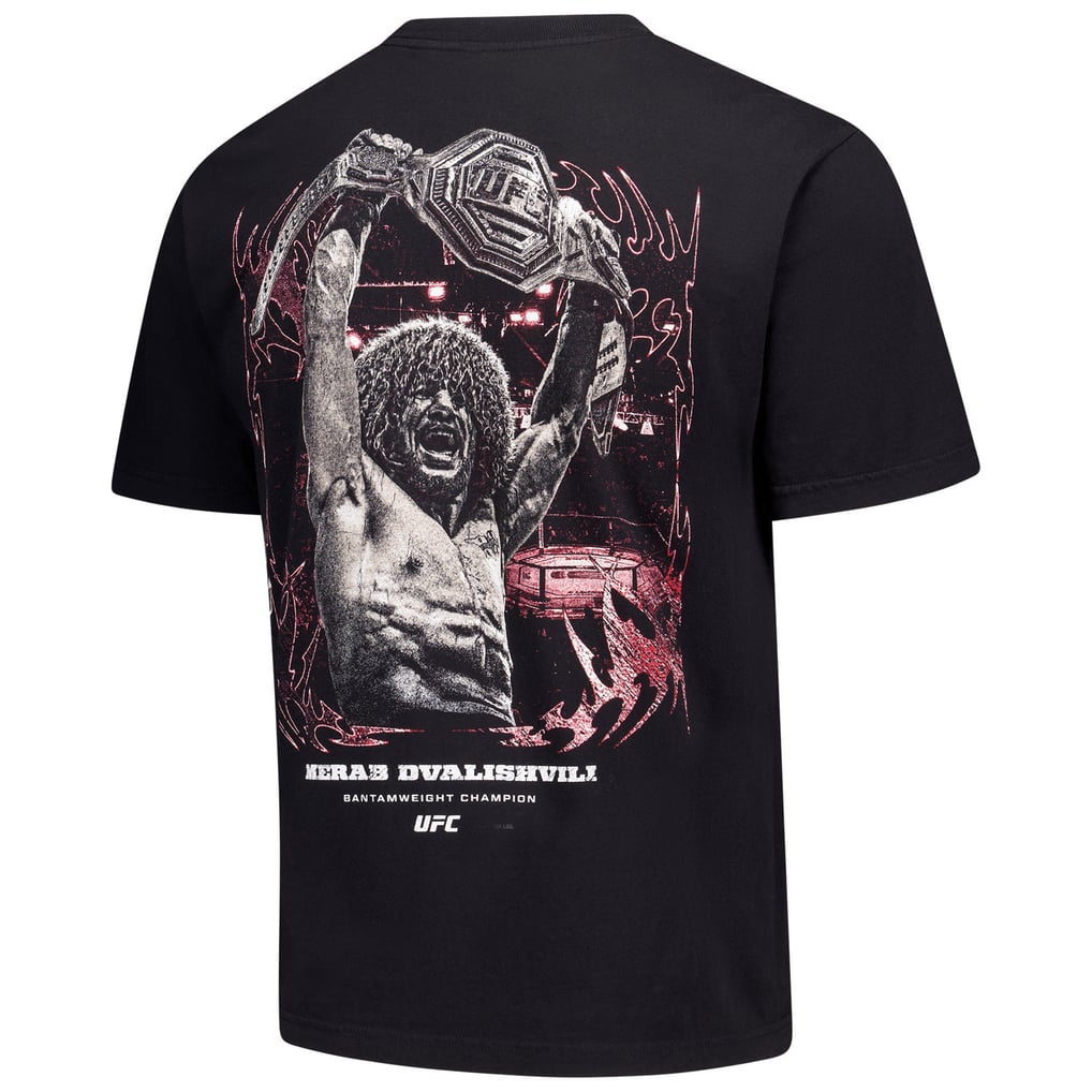  Merab Dvalishvili UFC The Machine T-Shirt - Black
