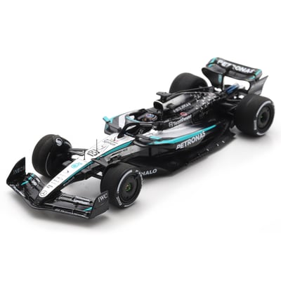 Mercedes-AMG Petronas F1 Team George Russell Spark Models 2025 Las Vegas Grand Prix #63 1:43 Scale Die-Cast Car