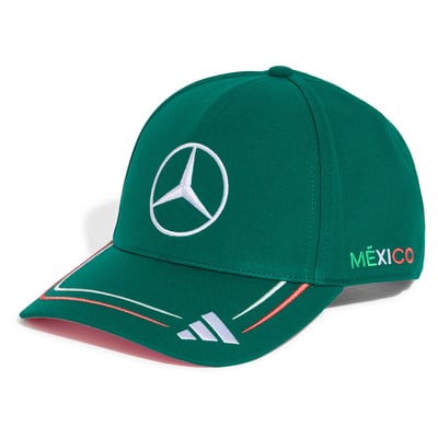 Mercedes-AMG Petronas F1 Team adidas Unisex Mexico City Grand Prix Driver Adjustable Hat - Forest Green