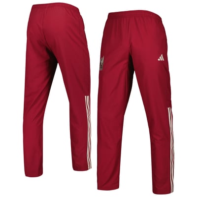 Mexico National Team adidas AEROREADY Pre-Match Pants - Burgundy